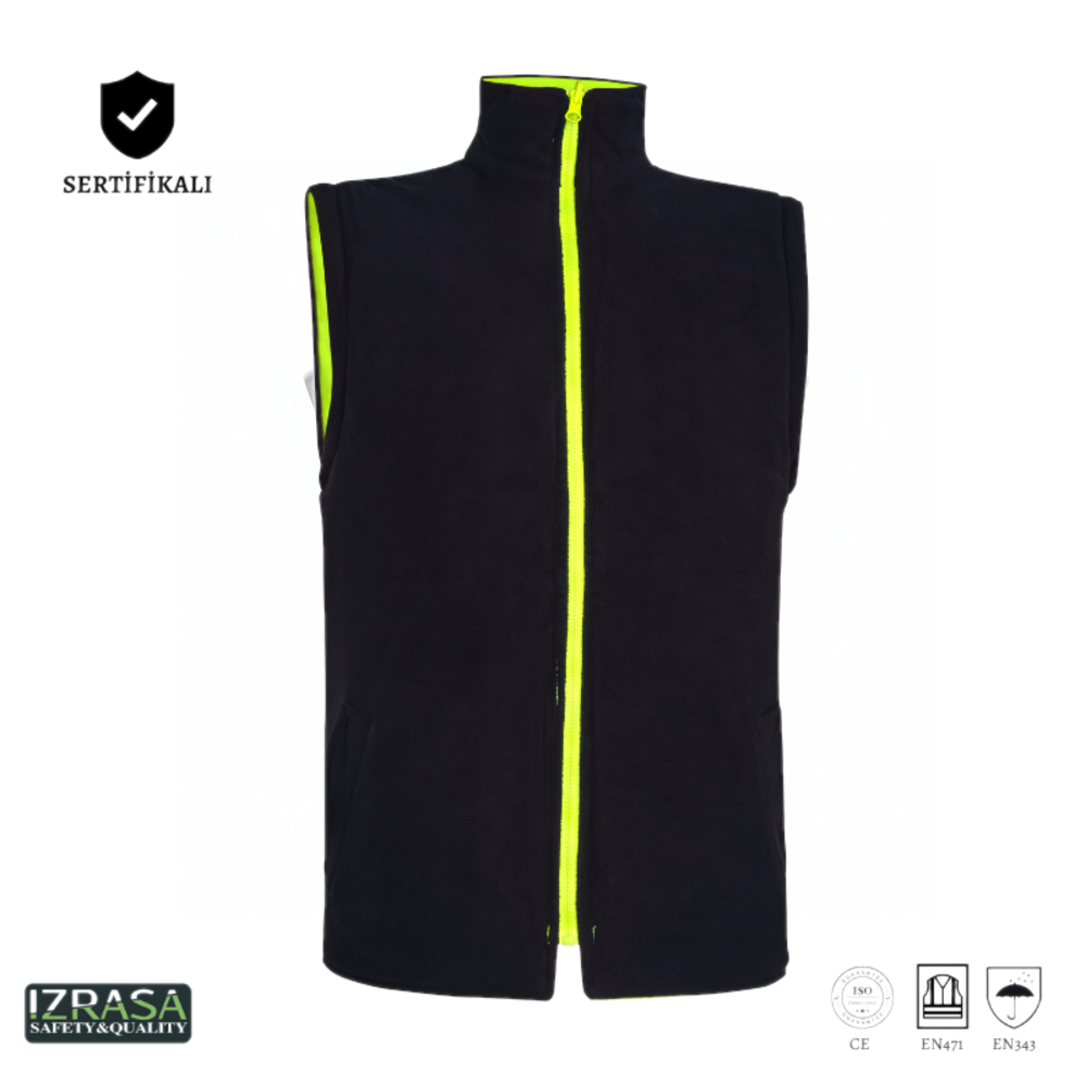 Izrasa NT-44 Yüksek Görünümlü Kontrast 5’i Bir Arada Parka Izrasa NT-44 yüksek görünümlü kontrast 5’i bir arada parka, 5+1 modüler reflektörlü iş güvenliği montu