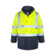 MYFORM Olympus Max-Breathane 4121 hi-vis two-tone 5 in 1 reflektörlü su geçirmez iş montu