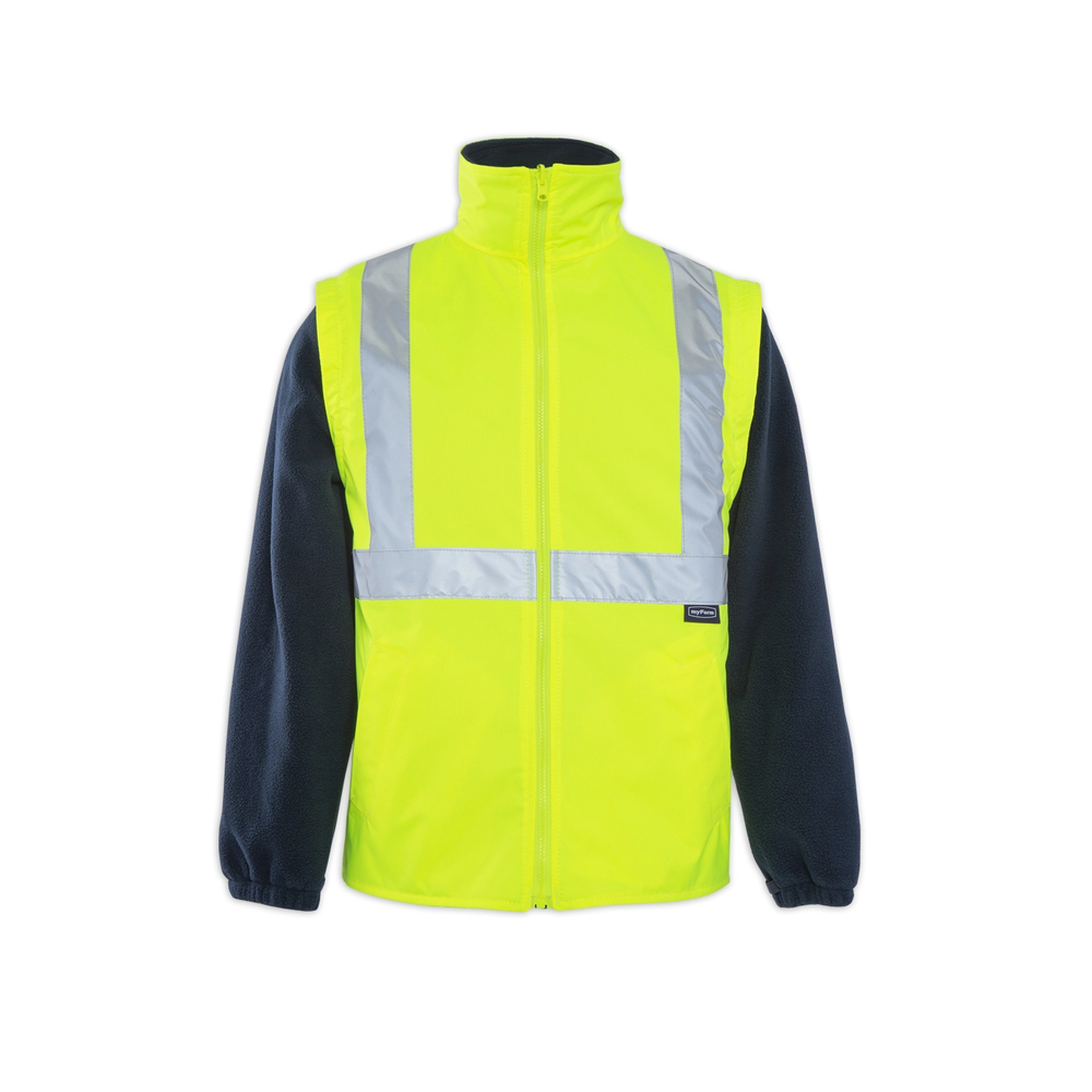 MYFORM Olympus Max-Breathane 4121 hi-vis two-tone 5 in 1 reflektörlü su geçirmez iş montu